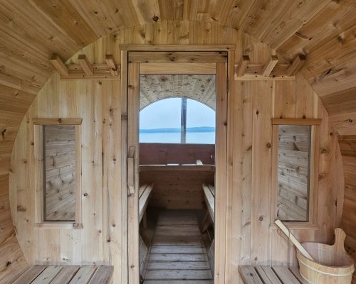 New sauna experience